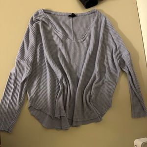Urban outfitters out from under love sleeve lilac tee.